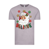 Vintage Zinc Believe Christmas Vintage Tee - NancyCooperArtShop