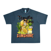 Midnight Navy tequila lime sunshine Urban Heavy Tee - MaliasSmallBusiness