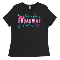 Black leave them broadway girls alone Ladies Tee - HRA Design Shop