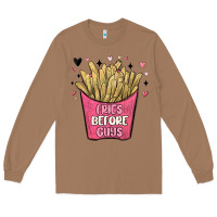 Toasted Coconut fries before guys Long Sleeve Tee - MaliasSmallBusiness