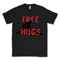 Black free hugs Classic Tee - MaliasSmallBusiness
