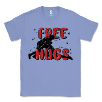 Colony Blue free hugs Classic Tee - MaliasSmallBusiness