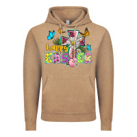 Vintage Coffee happy easter cross Vintage Hoodie - BarkalooDesign