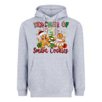 Heather Grey Teacher of smart cookies Heavyweight Hoodie - texasbilliewilder