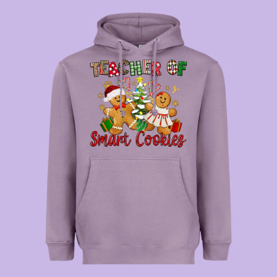 Teacher Of Smart Cookies Heavyweight Hoodie Designed By Texasbilliewilder