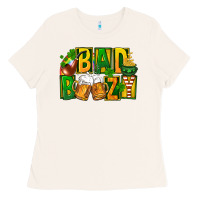 Bone bad boozy st patricks Ladies Tee - FaDigitalArtStudio