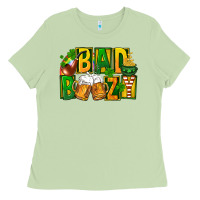 Matcha bad boozy st patricks Ladies Tee - FaDigitalArtStudio