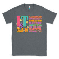 Charcoal Heather it is okay to Classic Tee - JahusDesignShop