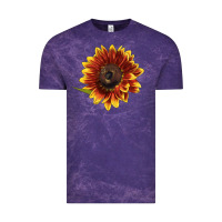 Cloud Purple ring o fine sunflower Vintage Tee - LillyAllenDesigns