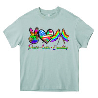 Arona peace love equality Heavy Core Tee - HRA Design Shop