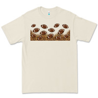 Bone leopard american football libbey glass Premium Tee - HRA Design Shop
