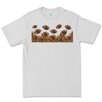 Dove Grey leopard american football libbey glass Premium Tee - HRA Design Shop