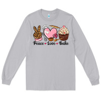 Moon Dust peace love bake Long Sleeve Tee - NancyCooperArtShop