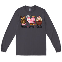 Smoke peace love bake Long Sleeve Tee - NancyCooperArtShop