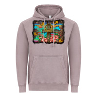 Vintage Zinc wooden cross background Vintage Hoodie - BarkalooDesign