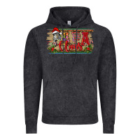 Vintage Black Christmas Western Papa Claus Vintage Hoodie - RanaPortraitStore