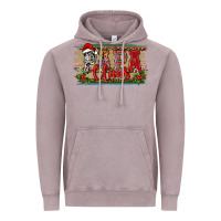 Vintage Zinc Christmas Western Papa Claus Vintage Hoodie - RanaPortraitStore