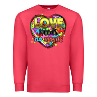 Cardinal Love needs no words Premium Sweatshirt - NancyCooperArtShop
