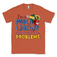 Copper im a math teacher of course i have problems Classic Tee - MaliasSmallBusiness