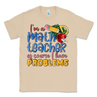 Mushroom im a math teacher of course i have problems Classic Tee - MaliasSmallBusiness