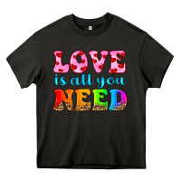 Asphalt love is all you need Heavy Core Tee - HRA Design Shop