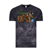 Cloud Black Christmas Army Dad Vintage Tee - NancyCooperArtShop