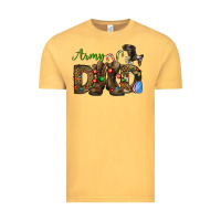Vintage Mustard Christmas Army Dad Vintage Tee - NancyCooperArtShop