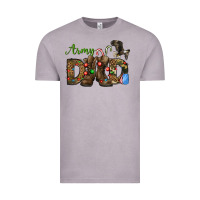 Vintage Zinc Christmas Army Dad Vintage Tee - NancyCooperArtShop