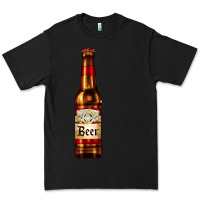 Black red beer bottle Premium Tee - AdoDesignShop