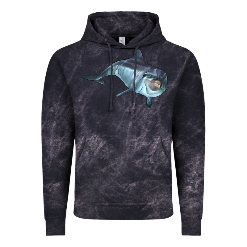 Bottlenose Dolphin Vintage Hoodie by LillyAllenDesigns | Teevron