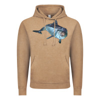 Vintage Coffee bottlenose dolphin Vintage Hoodie - LillyAllenDesigns