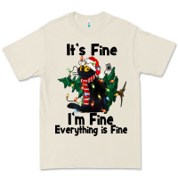 Bone It's Fine I'am Fine Everything Is Fine Premium Tee - FaDigitalArtStudio