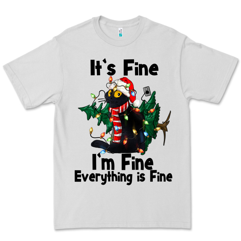 It's Fine I'am Fine Everything Is Fine Premium Tee by FaDigitalArtStudio | Teevron