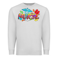 Dove Grey Autism Nurse Premium Sweatshirt - NancyCooperArtShop