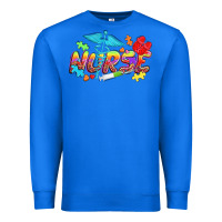 True Royal Autism Nurse Premium Sweatshirt - NancyCooperArtShop