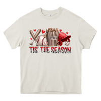 Cream tis the season baseball Heavy Core Tee - RacoonDesign