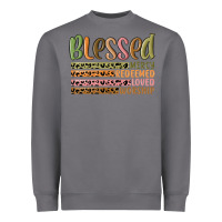 Storm retro blessed redeemed quotes Heavyweight Sweatshirt - MaliasSmallBusiness
