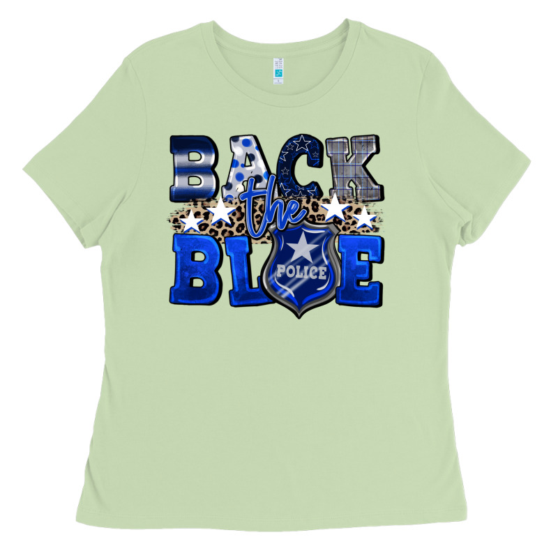 Back To Blue 4th Of July 4th Of July Ladies Tee by CowGirlArtShop | Teevron