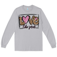 Moon Dust love like jesus Long Sleeve Tee - MaliasSmallBusiness