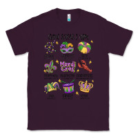 Plum god says i am mardi gras Classic Tee - MaliasSmallBusiness