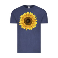 Vintage Denim giganteus sunflower Vintage Tee - LillyAllenDesigns