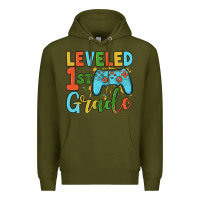Army Green leveled 1 st grade Premium Hoodie - JahusDesignShop