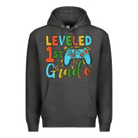 Charcoal Heather leveled 1 st grade Premium Hoodie - JahusDesignShop