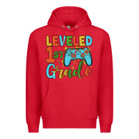 Red leveled 1 st grade Premium Hoodie - JahusDesignShop