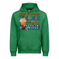 Emerald Plan For The Day Coffee Camping Wine Frappe Coffee Urban Hoodie - FaDigitalArtStudio
