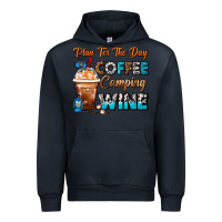 Navy Plan For The Day Coffee Camping Wine Frappe Coffee Urban Hoodie - FaDigitalArtStudio
