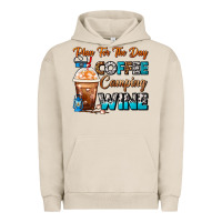 Pigment French Oak Plan For The Day Coffee Camping Wine Frappe Coffee Urban Hoodie - FaDigitalArtStudio