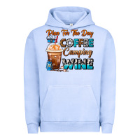 Pigment Grape Ice Plan For The Day Coffee Camping Wine Frappe Coffee Urban Hoodie - FaDigitalArtStudio