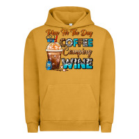 Pigment Peanut Butter Plan For The Day Coffee Camping Wine Frappe Coffee Urban Hoodie - FaDigitalArtStudio