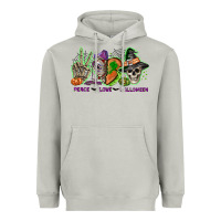 Moon Dust Peace love Halloween Heavyweight Hoodie - NancyCooperArtShop